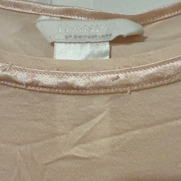 Hanro Long Sleeve Nightgown-Light Pink - Picture 8 of 11